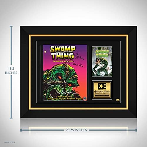 Swamp Thing 1982 Script Limited Signature Edition Studio лиценцирана сопствена рамка