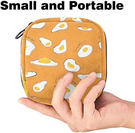 Жолти јајца санитарна торба за складирање на салфетка, менструална чаша торбичка за доење на подлогата за доење на подлогата за тампон торбички