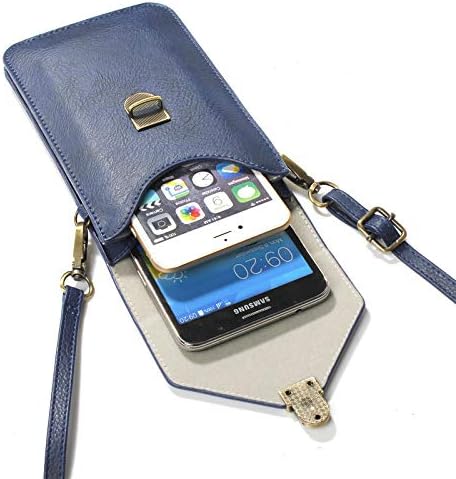 Womenените PU кожен мобилен телефон Кросбој торбичка чанта чанта торбичка за торбички за Samsung S22 Ultra S22+ S21 Ultra S21+ S20 Fe