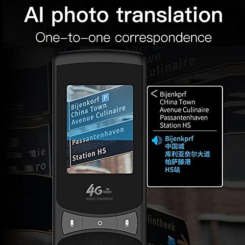 ZCMEB Smart Ai Инстант Глас Фото Скенирање Преведувач 2.4 Инчен Екран На Допир Поддршка Офлајн Пренослив Мулти-Јазик Превод