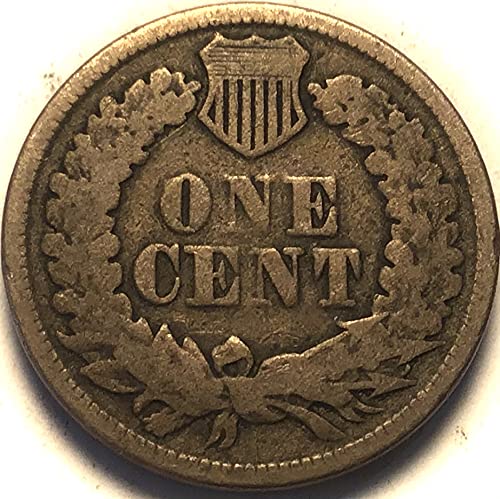 1862 p Индиски глава цент Пени продавач добро