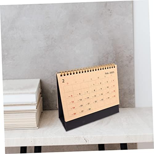 TOFFICU 2023 биро за календари за стоење на бирото Календар за зајаче декор биро Календар кинески декор канцеларија за канцелариски биро за