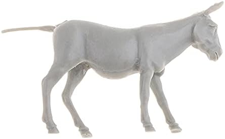 1/35 Диорама Дизајн на пејзаж магаре фигурини модел на смола DIY насликана