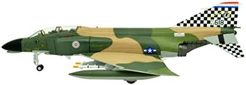 Династија Танг 1: 100 F-4C фантомски борбен напад на метал борец модел, УСФ, модел на воен авион, авион Диекаст, за собирање и подарок