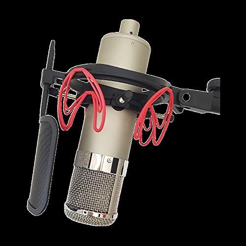 CHYSP 25-60mm Универзален Шок-Отпорен Рамка Кондензатор Планината U47 Микрофон Шок Планината U87 Спреј Шофершајбната Мрежа Стража за
