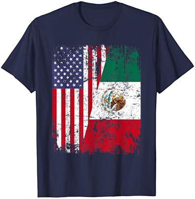 Мексикански корени | Половина американско знаме | Мексико маица