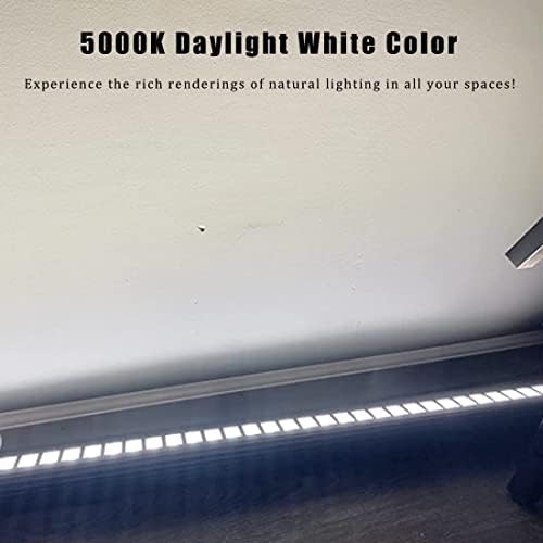 Hihzug 10x60 ' Нови НАДГРАДЕНИ LED Светла ЗА Миење Ѕидови, 144w RGB + 5000k Осветлување За Миење На Ѕидот На Дневна Светлина, Промена На Бојата,