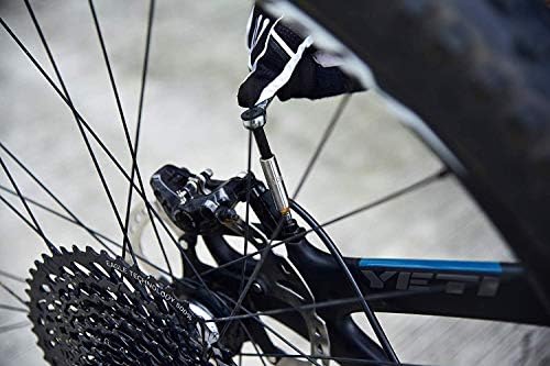 Комплет за алатки за велосипеди со гранит Rocknroll Mini Ratchet со 9 парчиња алатки, шипка за продолжување, комплет за мултитул за патни и планински велосипеди