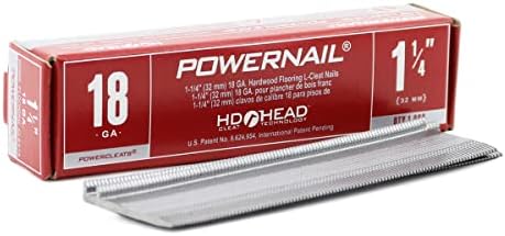 PowerNail L12518 18 Мерач 1-1/4 инчи со должина на подови L-CLEAT нокти