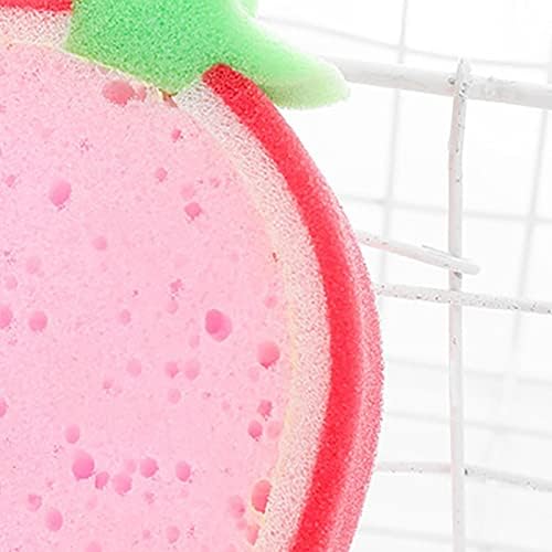 10 парчиња кујнски снабдува овошје задебелен сунѓер избришете многу функции деконтаминација чистење за миење садови сунѓер сапун
