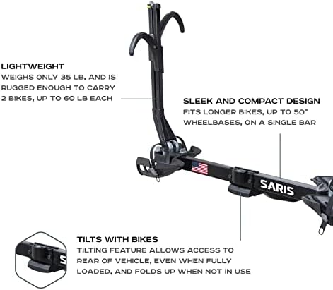 Saris SuperClamp Ex 2 велосипедски решетки за автомобили, додаток за црна и велосипедска решетка, адаптер за алуминиумски метеж за лавици,