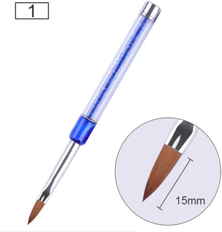 QJPaxl гел за четка за четка за сликање пенкало Акрилик цртеж за нокти градиент на рачката на ноктите за нокти на ноктите