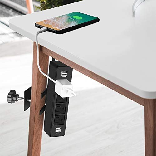 Појасна лента за напојување на работната површина, под лента за напојување со безжичен полнач за USB полнач за читање на домашни канцеларии