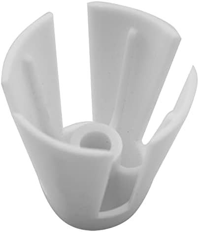 FMHXG 12pcs пластична калемска калем за конус на конус држач за преклопување сервер за шиење додатоци за шиење, бело