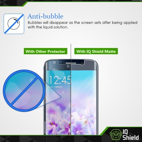 IQ SHIELD Matte Ectar Protector компатибилен со Samsung Galaxy Tab A 10.1 анти-сјајни анти-меурчиња