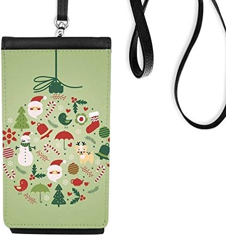 Мес Дедо Мраз, Снежан Снежан, Зелен телефон, чанта, виси мобилна торбичка со црн џеб