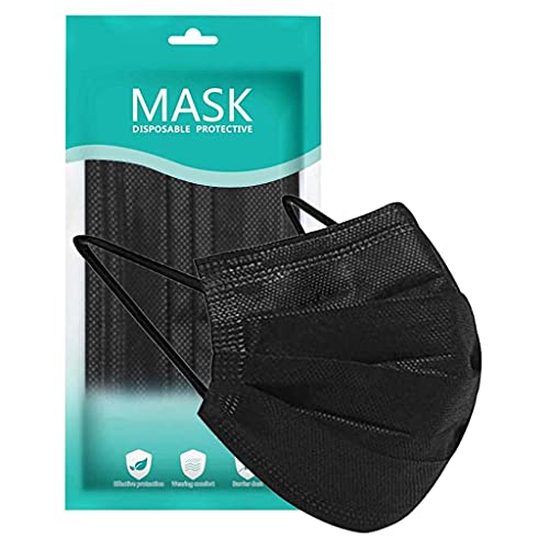 Црни маски за еднократна употреба за жени сина маска за лице за еднократна употреба за жени 5т зимски капут црна маска за пеперутка црн папе