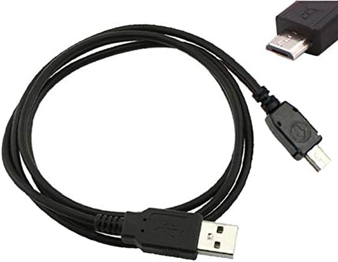 Адаптер за исправен AC/DC+микро USB кабел за полнење компатибилен со Cubii Pro F3A1 под бирото паметен елиптичен сребрен педален циклус на велосипед,