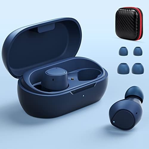ACAGET Безжични Bluetooth Слушалки за iPhone Samsung Андроид Слушалки &засилувач; Кристално Јасно iPhone 14 Про Макс Случај Со Прстен