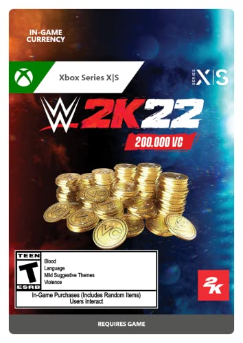 WWE 2K22: 200,000 Виртуелна Валута - Xbox Серија X|S [Дигитален Код]