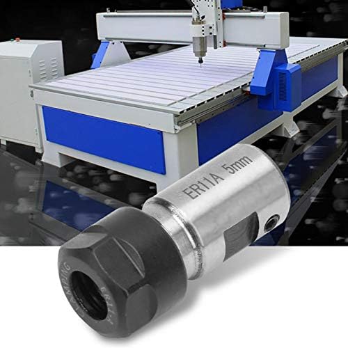 FAFEICY 7PCS ER11 SPRING COLLET Set, за машина за гравирање на алатка за мелење CNC Milling Lathe, ER11-1mm, 2mm, 3mm, 4mm, 5mm,