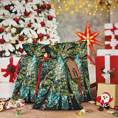 Жици Божиќни Торби За Подароци Фелтон-Соединетите Држави Презентираат Торби За Завиткување Божиќни Вреќи За Завиткување Подароци Торбички