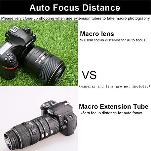 MCOPLUS EXTNP Auto Focus Macro Extension Tube Поставена за Nikon AF-S DX FX SLR камери