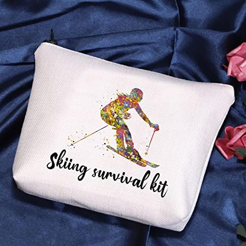 СКИЈАЧКА Торба За Скијање Тимски Подароци Комплет За Преживување На Скијање За Љубителите На Скијање Подарок За Ентузијасти Козметичка