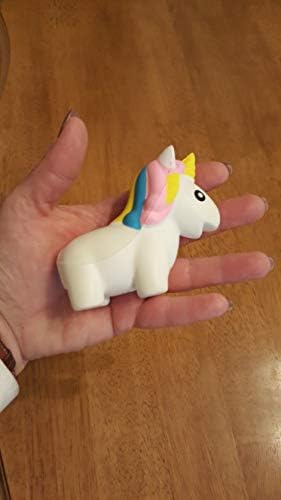 Супер бавно растечки мини -лушпи еднорози 4 x 3 играчка за олеснување на стрес за деца и возрасни неверојатни играчки за стискање