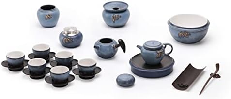 Чајници керамички чај сет со чај сад домашна забава дневна соба чај за производство на чај кунг фу, поставен за подарок