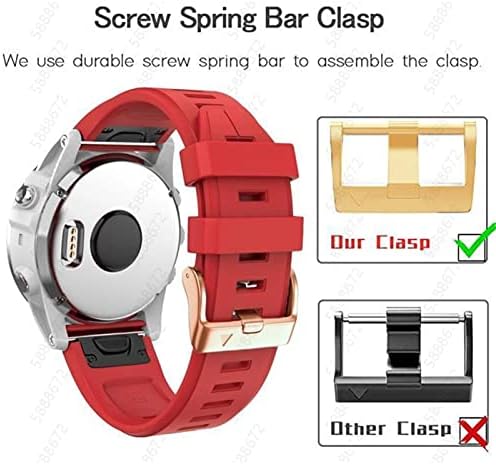 SNKB Smart Watch Band Strap За Garmin Fenix 7S/5S/5S Плус/6S/6S Про Брзо Ослободување EasyFit D2 Делта S Силиконски 20mm Нараквица