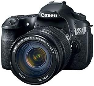 Canon EOS 60D 18 MP CMOS Дигитална SLR Камера СО EF-S 18-200mm f/3.5-5.6 Е Објектив