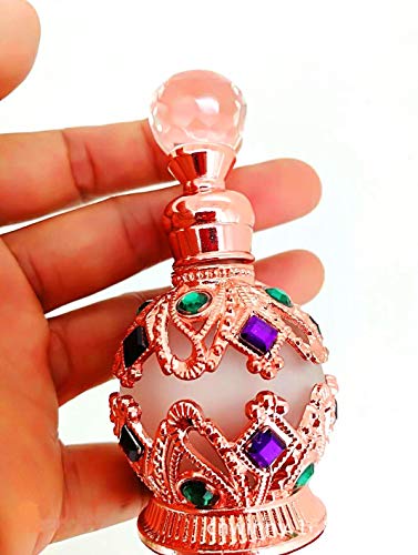Shenzhao Round Diamond Diamond 15ml Полнење со празно шише со парфеми за парфем/есенцијално масло