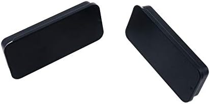 Мојата Мирони 2,36 x 1,34 x 0,43 Метални слајдови на горниот калај контејнери со црна правоаголна метална калајска кутија празна организатор