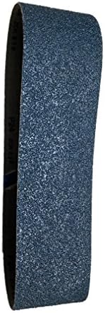 Сунголд Абразиви 67949 Сина цирконија крпа 60 ремени за пескарење, 2 пакувања, 6 x 108