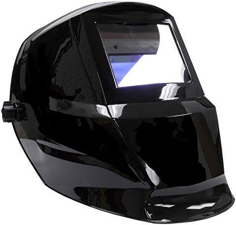 Топла Макс 25087 Авто Темно Заварување Шлем со 2 Сензори, Основни Црни