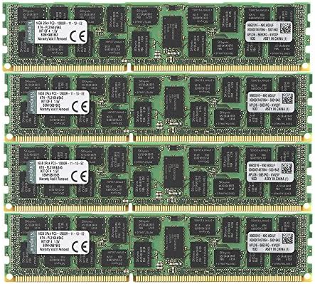 Кингстон Технологија 64 GB 1600 MHz DDR3 Reg ECC DIMM Меморија ЗА HP/Compaq Сервер