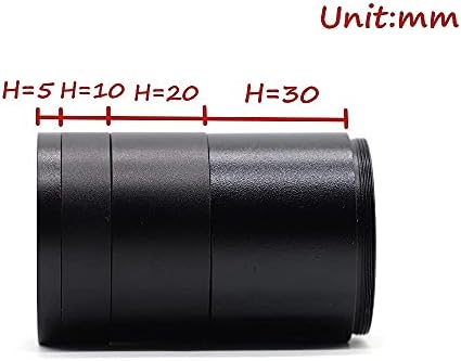 Комплет за цевки за астрономска продолжение Starpal - Адаптер за прстен за продолжување на T2 за фотоапарати и окупи - M42X0,75 од обете страни