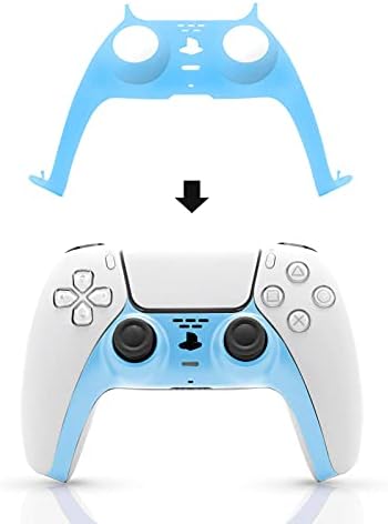 PS5 Контролер Додатоци Сина, PS5 Контролер Faceplate Сина И PS5 Контролер Кожата Сина