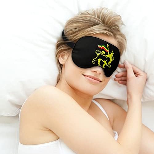 Раста-лав од Јуда ретро спиење маска за очи, симпатична слепи очи, ја опфаќа сенките за очила за жени