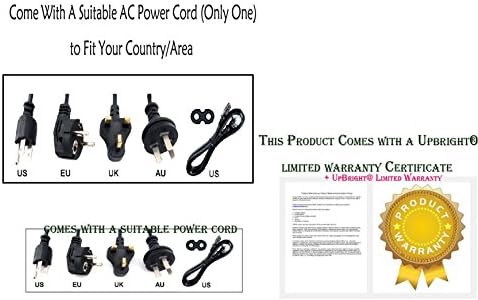 UPBRIGHT New 12V AC/DC Adapter Compatible with Akura RS-05 RS05 12-S335 12S335 RS-0512-S335 RS0512S335 RS-04/12-s335 RS04/12s335 LCD