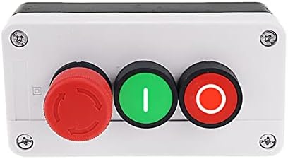 PCGV NC итен стоп Нема црвено зелено копче за прекинувач на копчето 600V 10a