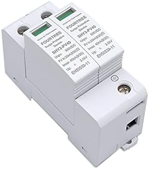 Makee PV Surge Protector 2P 500VDC Arrester уред SPD Switch Домаќинство Сончев систем за комбинирани кутии за комбинирање на ласерско означување