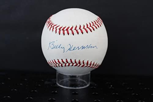 Били Херман Потпиша Бејзбол Автограм Авто Пса/ДНК АЛ88404-Автограм Бејзбол