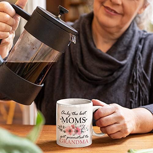 ГТР извор на баба - само најдобрите мајки се промовираат во баба - керамичка кригла - подароци за мама - подарок за баба - држи до 11oz - Микробранова