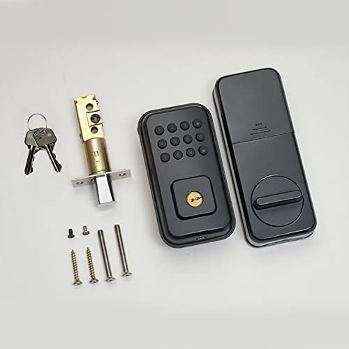 Шјаде Електронски Ќор-Сокак, Заклучување На Влезната Врата Без Клуч Со Тастатура, МОЖНО Е USB Итно Полнење, Заклучување Со Клуч Мат