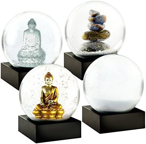 CoolsNowGlobes Zen Mini сет од четири снежни глобуси