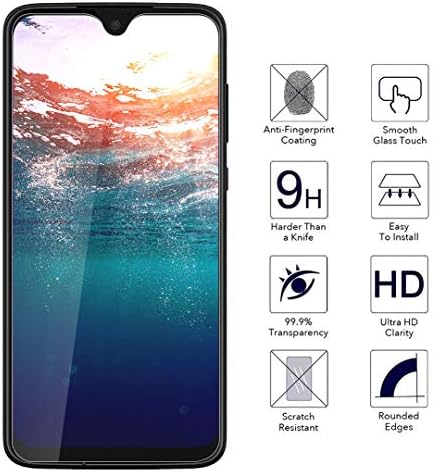 Орзеро за T-Mobile Revvlry Плус Заштитник На Екранот Од Калено Стакло, 2,5 D Лачни Рабови 9 Цврстина HD Против Гребење Без Меурчиња