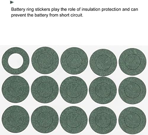 Изолаторска изолација на батерија за меканиксиност Изолаторски прстен 300 парчиња 10,5мм лепило хартија подлога за ќелии