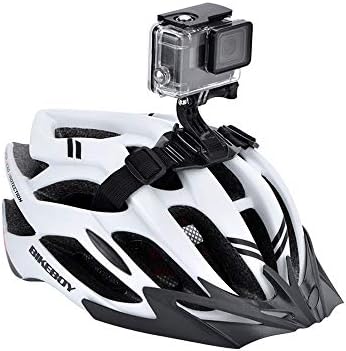 Прицврстувач за држачи за држачи за шлем за камера Hooshion Camere со брз адаптер за објавување на GoPro Hero / OSMO Action Camera за вентилирана
